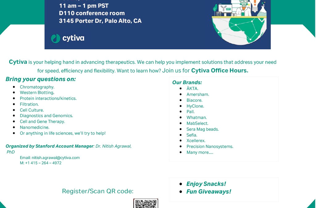 Cytiva Office Hours